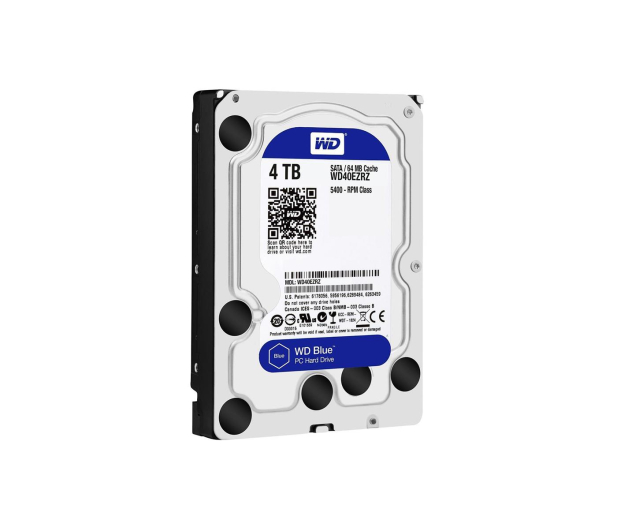 WD BLUE 4TB 5400obr. 64MB - 254256 - zdjęcie 2